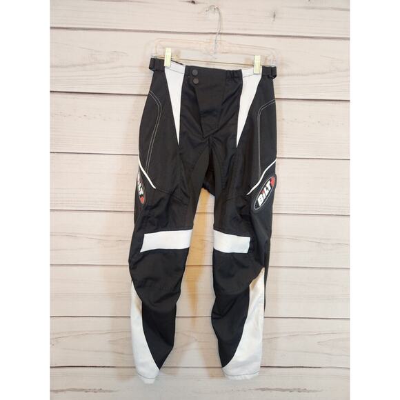 BiLT Blorp 1 Motocross‎ Dirt Bike Black/White Pant Size 28 - Picture 1 of 7